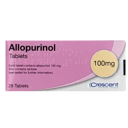 Allopurinol Tablets 100mg 28