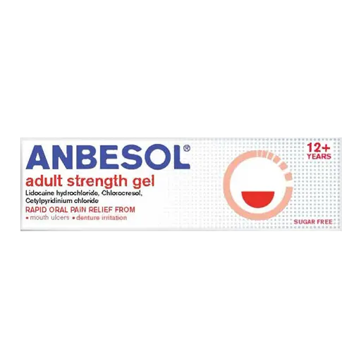 anbesol adult strength gel