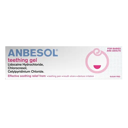 anbesol teething gel