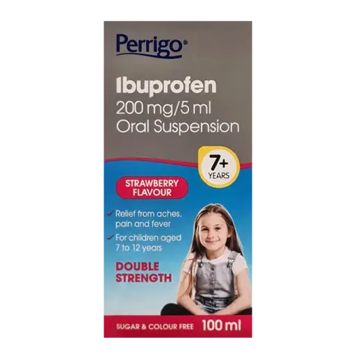 Ibuprofen 7 Years Plus Suspension 200mg/5ml 100ml