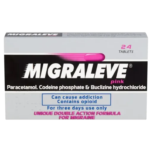 migraleve pink tablets