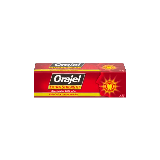 orajel extra strength dental gel