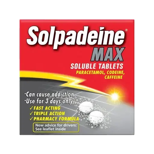Solpadeine Max Soluble Tablets 12.8mg/500mg 24