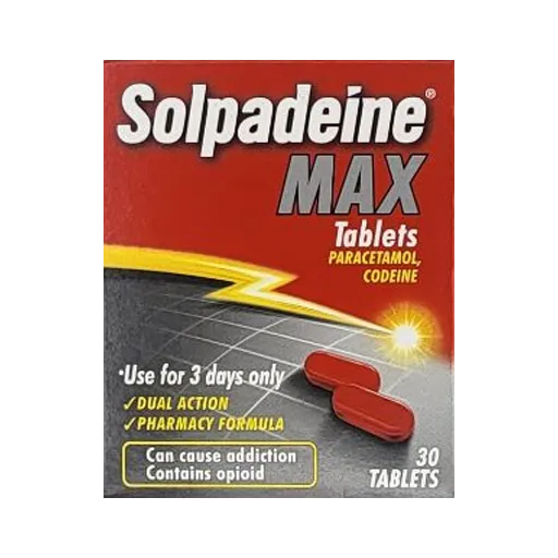 solpadeine max tablets