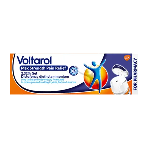 Voltarol Max Strength Pain Relief 12 Hour Gel 2.32% 30g